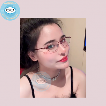 Gọng kính kim loại mã 9006